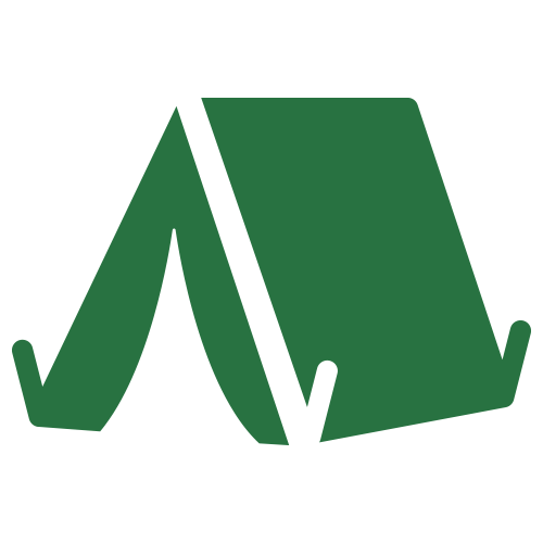 Green Tent Symbol