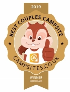Best Couples Campsite Winner Award Badge